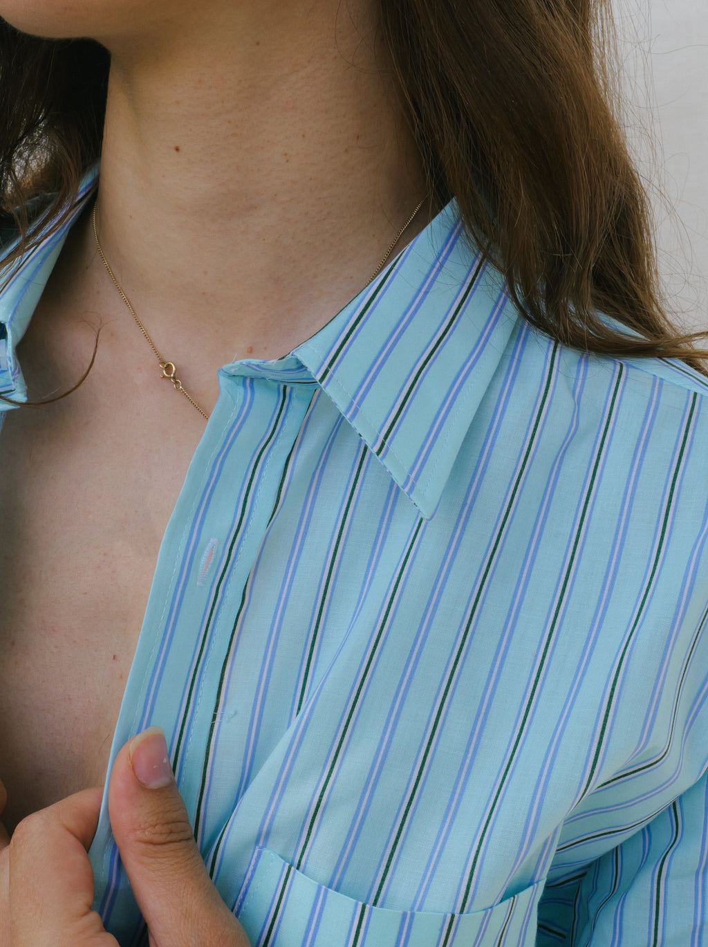 Chemise à rayures 80's