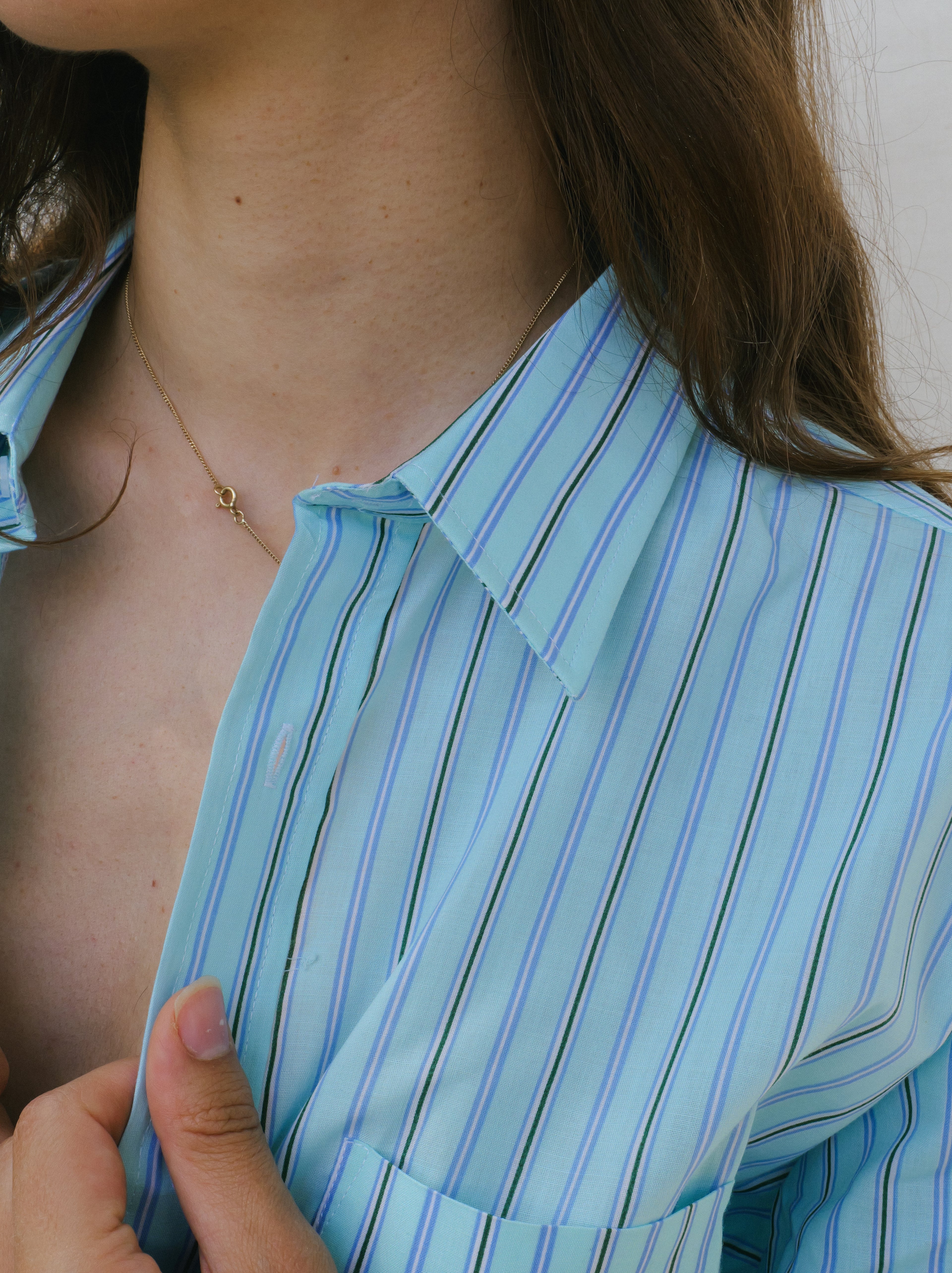 Chemise à rayures 80's