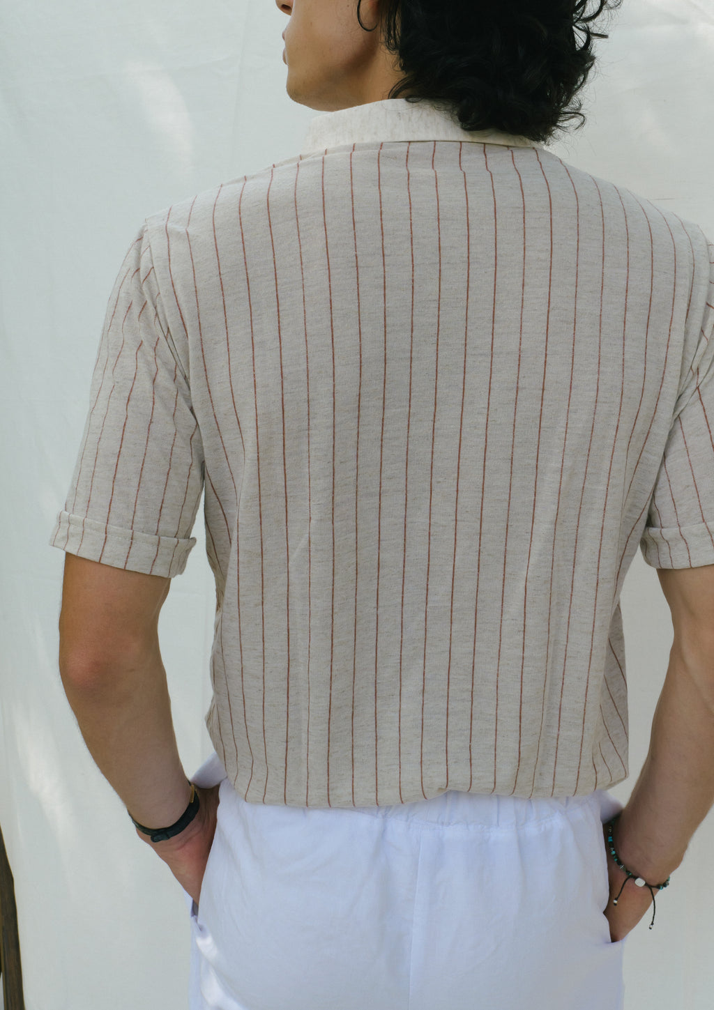 Polo en maille 70's