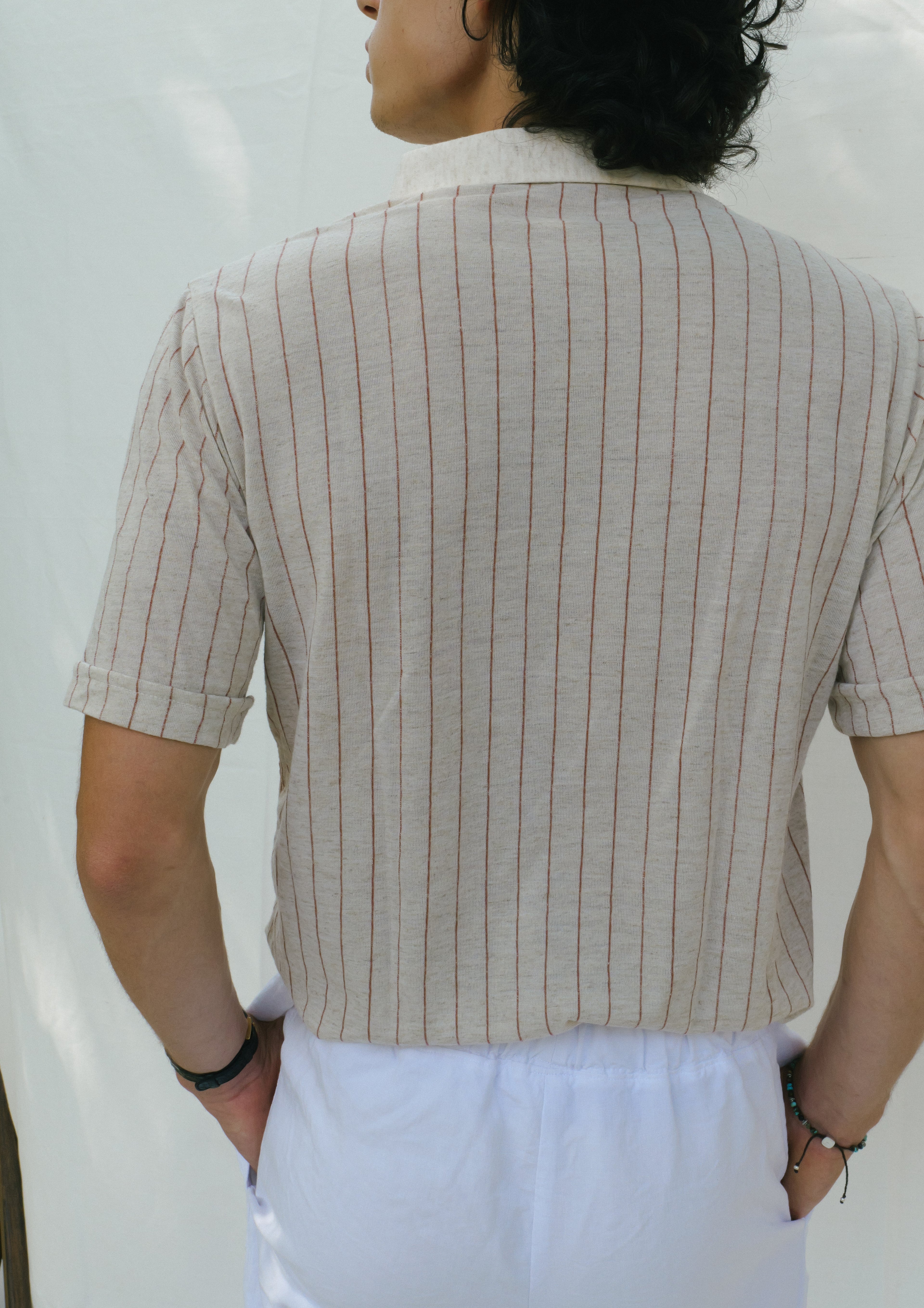 Polo en maille 70's