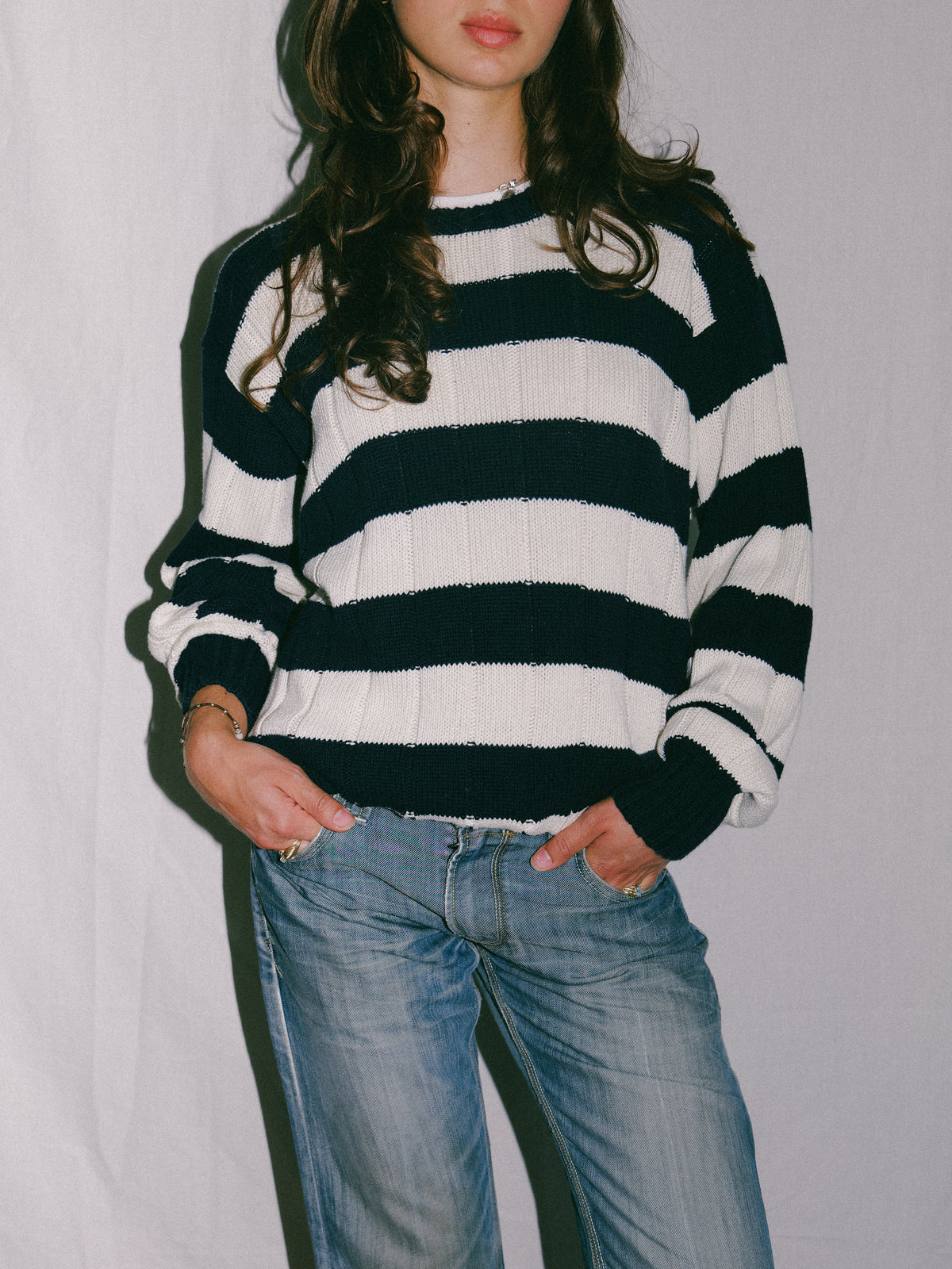 Pull marinière Façonnable