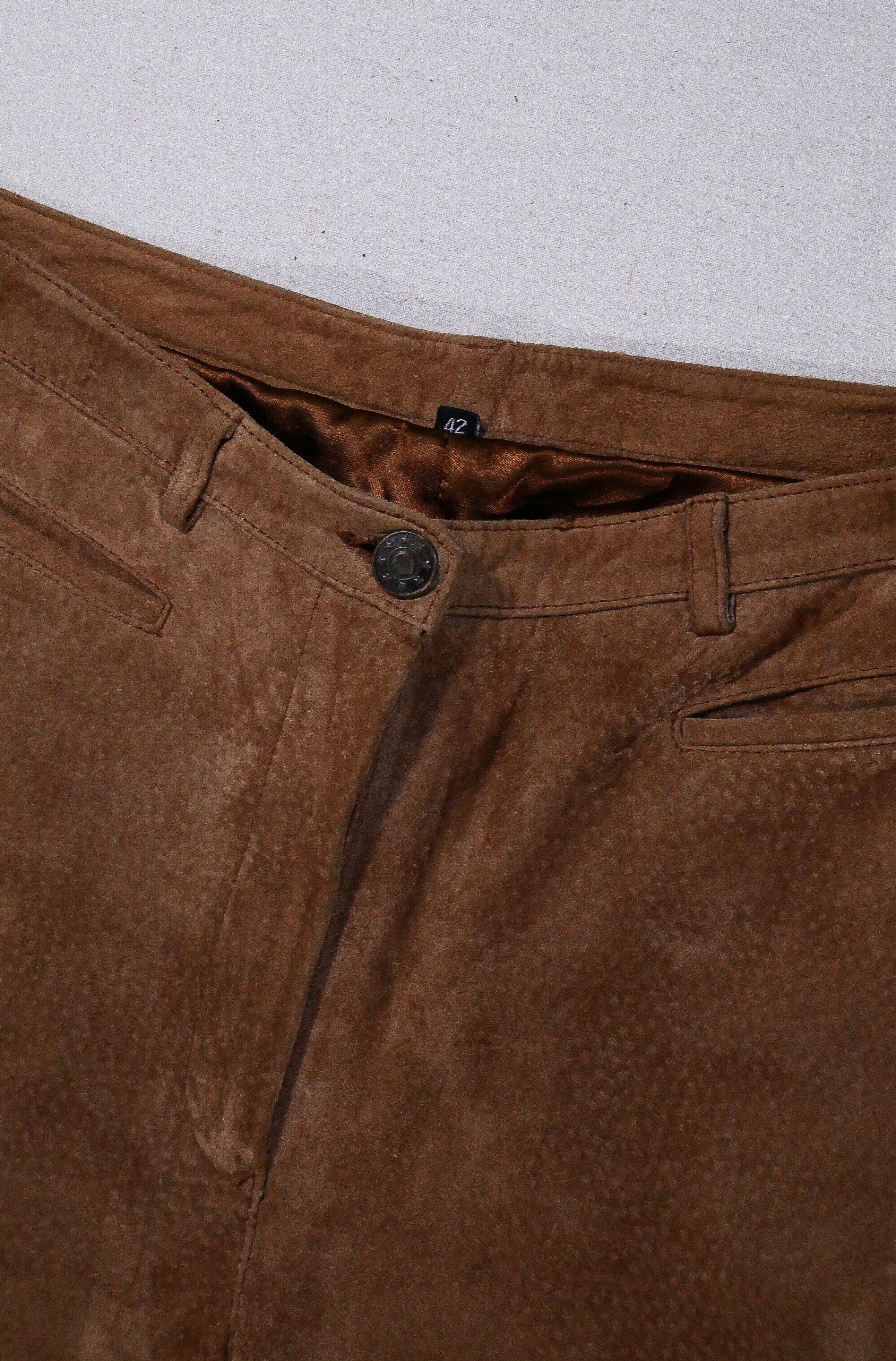 Pantalon en peau